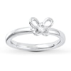Thumbnail Image 1 of Stackable Ring Lab-Created Sapphire Sterling Silver