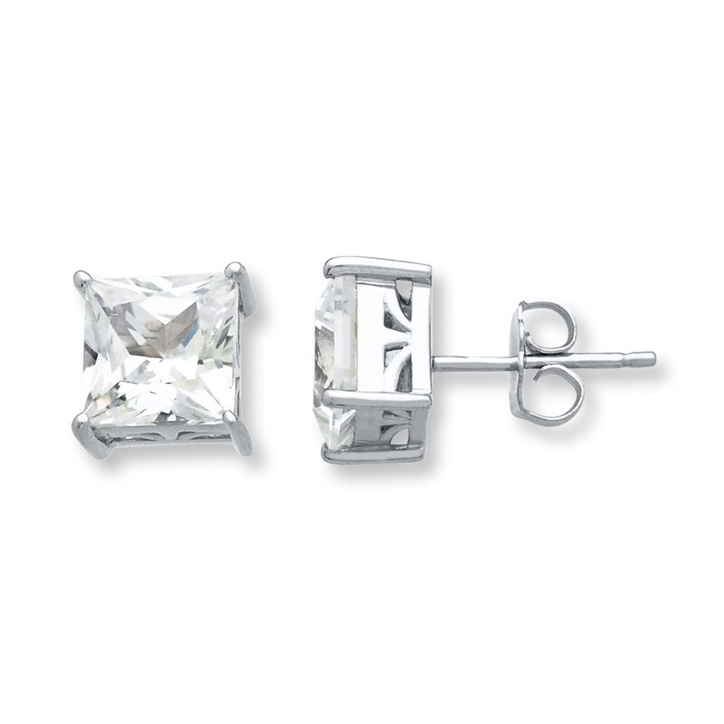 Clic Stud Earrings Lab Created Shires Sterling Silver Kay Clic Stud Earrings Lab Created Shires Sterling Silver Kay