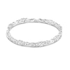 Thumbnail Image 0 of Infinity Bracelet Lab-Created White Sapphires Sterling Silver