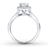 Thumbnail Image 2 of Lab-Created White Sapphire Ring Sterling Silver