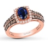 Thumbnail Image 0 of Le Vian Sapphire Ring 1/2 ct tw Diamonds 14K Strawberry Gold