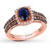 Thumbnail Image 1 of Le Vian Sapphire Ring 1/2 ct tw Diamonds 14K Strawberry Gold