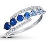 Thumbnail Image 0 of Le Vian Sapphire Ring 1/4 ct tw Diamonds 14K Vanilla Gold