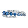 Thumbnail Image 3 of Le Vian Sapphire Ring 1/4 ct tw Diamonds 14K Vanilla Gold