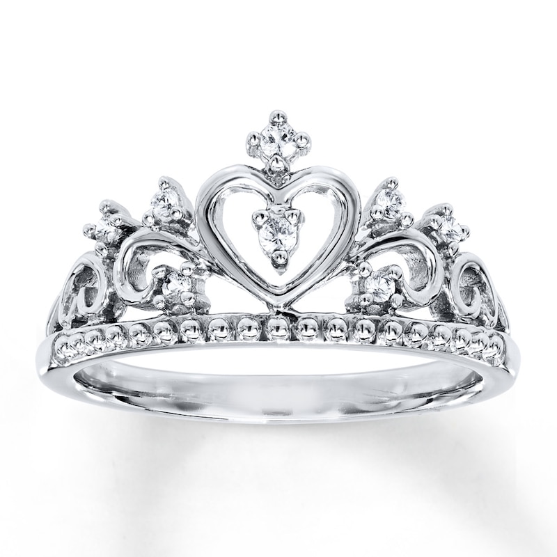 Details about   Stackable Crown Ring In Sterling Silver