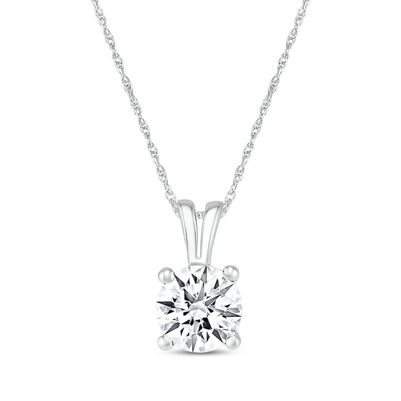 Main Image 2 of Boxed Set Lab-Created Sapphires 10K White Gold