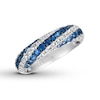 Le Vian Blueberry & Vanilla Sapphire Ring 14K Vanilla Gold
