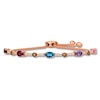 Thumbnail Image 1 of Le Vian Multi-Stone Bolo Bracelet 5/8 ct tw Diamonds 14K Gold