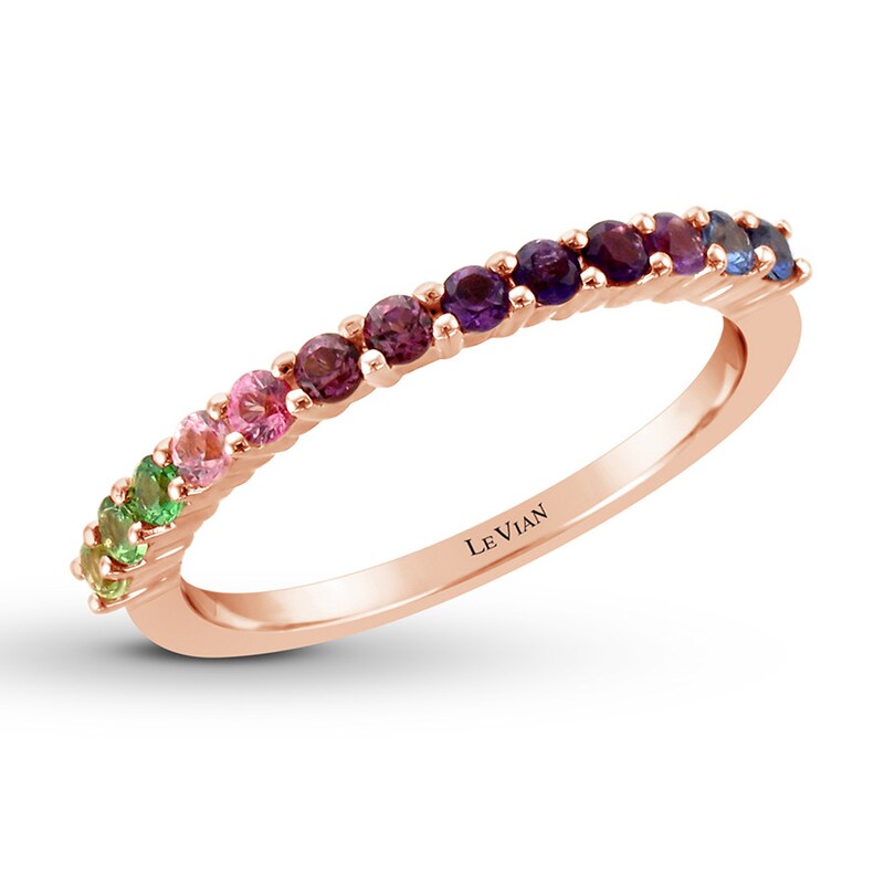 Main Image 1 of Le Vian Multi-Gemstone Ring 14K Strawberry Gold