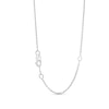 Thumbnail Image 2 of Lab-Created Emerald Necklace Sterling Silver
