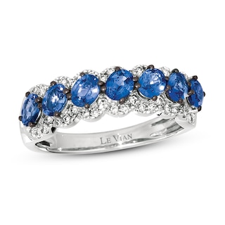 Le Vian Sapphire Ring 1/4 ct tw Diamonds 14K Vanilla Gold | Kay