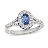 Thumbnail Image 1 of Le Vian Sapphire Ring 3/8 ct tw Diamonds 14K Vanilla Gold