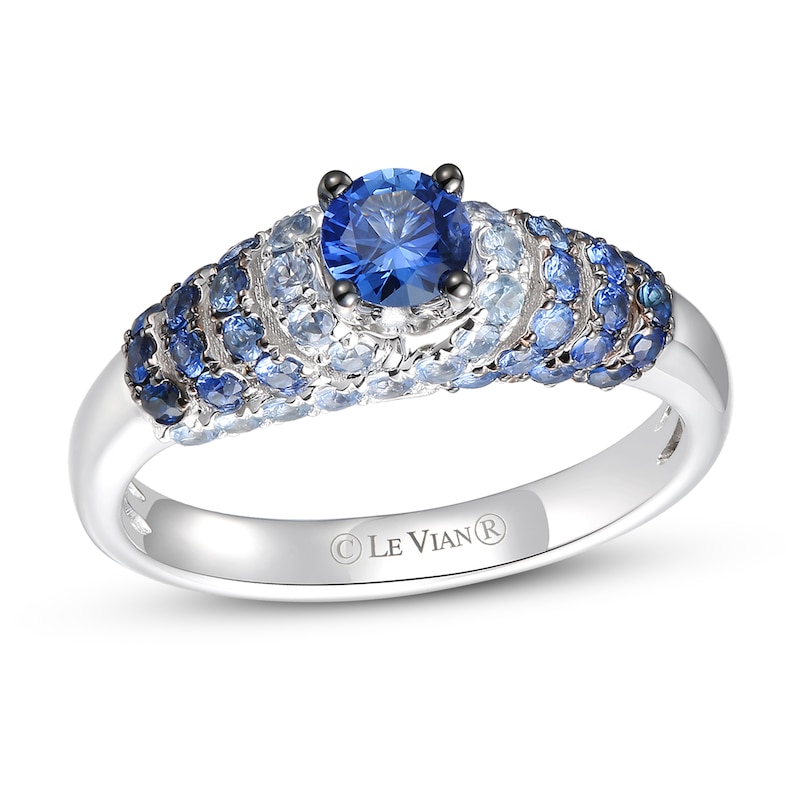 Main Image 1 of Le Vian Sapphire Ring 14K Vanilla Gold