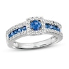 Thumbnail Image 0 of Le Vian Sapphire Ring 3/8 ct tw Diamonds 14K Vanilla Gold