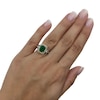 Thumbnail Image 2 of Le Vian Emerald Ring 5/8 ct tw Diamonds 14K Two-Tone Gold