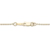 Thumbnail Image 3 of Emerald Necklace 1/5 ct tw Diamonds 10K Yellow Gold 18&quot;
