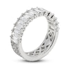 Thumbnail Image 2 of White Lab-Created Sapphire Reversible Ring Sterling Silver
