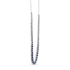Thumbnail Image 2 of Blue Lab-Created Sapphire Necklace Sterling Silver 17&quot;