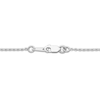 Thumbnail Image 3 of Lab-Created Ruby & White Lab-Created Sapphire Necklace Sterling Silver 18&quot;