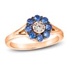 Thumbnail Image 0 of Le Vian Diamond & Sapphire Ring 1/20 ct tw Diamonds 14K Strawberry Gold