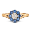 Thumbnail Image 1 of Le Vian Diamond & Sapphire Ring 1/20 ct tw Diamonds 14K Strawberry Gold