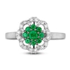 Thumbnail Image 1 of Le Vian Emerald & Diamond Ring 1/10 ct tw Diamonds 14K Vanilla Gold
