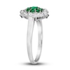 Thumbnail Image 3 of Le Vian Emerald & Diamond Ring 1/10 ct tw Diamonds 14K Vanilla Gold