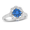 Thumbnail Image 1 of Le Vian Sapphire & Diamond Ring 1/10 ct tw Diamonds 14K Vanilla Gold