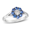 Thumbnail Image 0 of Le Vian Diamond & Sapphire Ring 1/20 ct tw Diamonds 14K Vanilla Gold