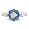 Thumbnail Image 1 of Le Vian Diamond & Sapphire Ring 1/20 ct tw Diamonds 14K Vanilla Gold