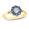 Thumbnail Image 0 of Le Vian Diamond & Sapphire Ring 1/20 ct tw Diamonds 14K Honey Gold