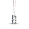 Thumbnail Image 1 of Le Vian Diamond & Sapphire Necklace 1/15 ct tw Diamonds 14K Vanilla Gold