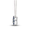 Thumbnail Image 2 of Le Vian Diamond & Sapphire Necklace 1/15 ct tw Diamonds 14K Vanilla Gold
