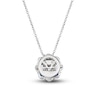 Thumbnail Image 2 of Le Vian Diamond & Sapphire Necklace 1/15 ct tw Diamonds 14K Vanilla Gold