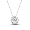 Thumbnail Image 3 of Le Vian Diamond & Sapphire Necklace 1/15 ct tw Diamonds 14K Vanilla Gold