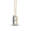 Thumbnail Image 1 of Le Vian Diamond & Sapphire Necklace 1/15 ct tw Diamonds 14K Honey Gold