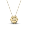 Thumbnail Image 3 of Le Vian Diamond & Sapphire Necklace 1/15 ct tw Diamonds 14K Honey Gold