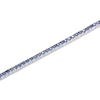Thumbnail Image 2 of Blue Lab-Created Sapphire Line Bracelet Sterling Silver 7.25&quot;