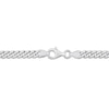 Thumbnail Image 4 of Lab-Created Ruby Link Chain Bracelet Sterling Silver 7.5&quot;