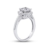Thumbnail Image 2 of White Lab-Created Sapphire Ring Sterling Silver