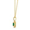 Thumbnail Image 1 of Le Vian Emerald Necklace 1/3 ct tw Diamonds 14K Honey Gold 19"