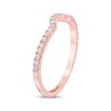 Thumbnail Image 1 of THE LEO First Light Diamond Contoured Wedding Band 1/5 ct tw 14K Rose Gold