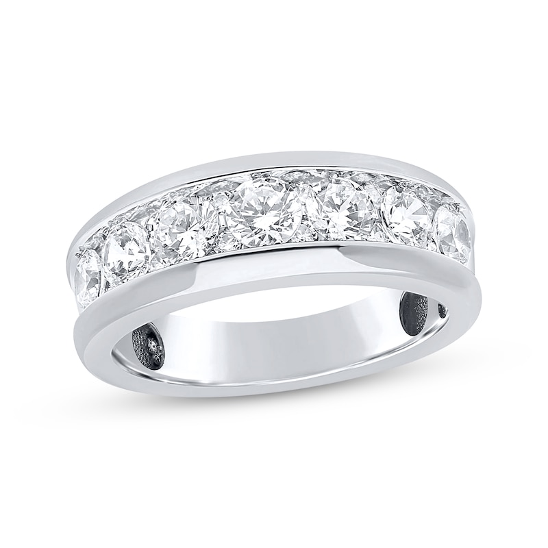 Main Image 1 of Diamond Channel-Set Anniversary Band 1-1/2 ct tw 14K White Gold