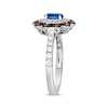 Thumbnail Image 2 of Le Vian Sapphire Ring 5/8 ct tw Diamonds Platinum