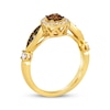 Thumbnail Image 2 of Le Vian Venetian Mosaic Diamond Ring 3/8 ct tw 14K Honey Gold