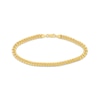 Thumbnail Image 3 of Semi-Solid Miami Cuban Curb Chain Necklace & Bracelet Set 10K Yellow Gold