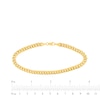 Thumbnail Image 5 of Semi-Solid Miami Cuban Curb Chain Necklace & Bracelet Set 10K Yellow Gold