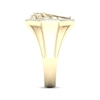 Thumbnail Image 3 of Men's Diamond Saint Jude Ring 3/8 ct tw 10K Yellow Gold