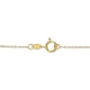 Thumbnail Image 3 of Diamond-Cut Beaded Butterfly Necklace 10K Yellow Gold 18&quot;