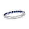 Thumbnail Image 0 of Neil Lane Natural Blue Sapphire Anniversary Ring 14K White Gold